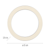 6310-95 PURE LINES ROUND LAMPA SUFITOWA STALOWA