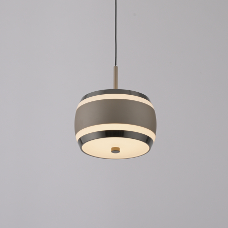 2503-97 PURE FALLING RINGS LAMPA WISZĄCA BRĄZOWA/CHROM