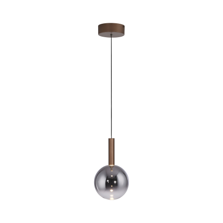 2284-23 BOWL LAMPA WISZĄCA BRĄZOWA
