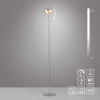 19245-17 BELLIS LAMPA PODŁOGOWA CHROM