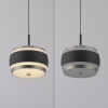 2503-18 PURE FALLING RINGS LAMPA WISZĄCA CZARNA