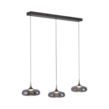 15693-15 POSH LAMPA WISZĄCA SZARA