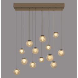 2590-97 PURE POPUP LAMPA WISZĄCA BRĄZOWA