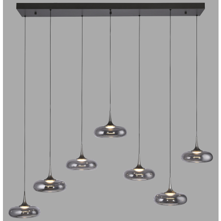 15695-15 POSH LAMPA WISZĄCA SZARA