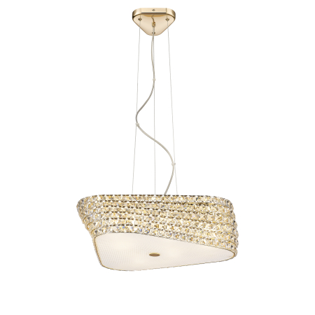 P0286-06M-F7AC BABYLON LAMPA WISZĄCA ZŁOTA/GOLD