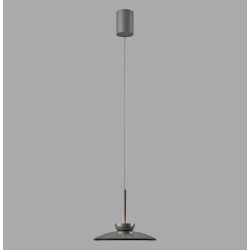 2191-15 PURE MOON LAMPA WISZĄCA SZARA