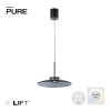2195-15 PURE E-MOON LAMPA WISZĄCA SZARA