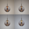2220-97 PURE INFINITY LAMPA WISZĄCA BRĄZOWA