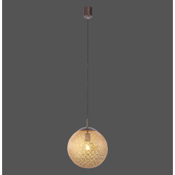 2420-48 GRETA LAMPA WISZĄCA RDZA/ZŁOTY