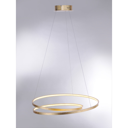 2474-12 ROMAN LAMPA WISZĄCA ZŁOTY