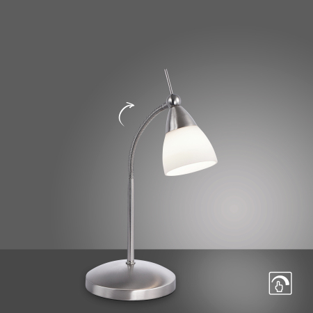 4001-55 PINO LAMPA STOŁOWA STALOWY