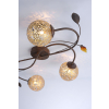 6395-48 GRETA LAMPA SUFITOWA RDZA/ZŁOTY
