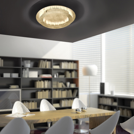 9621-12 NEVIS LAMPA SUFITOWA ZŁOTY