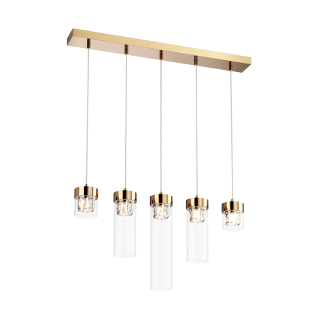 P0389-05E-F7AC GEM LAMPA WISZĄCA ZŁOTA/GOLD