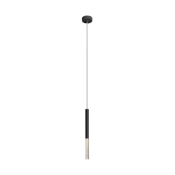P0461-01E-P7P7 ONE LAMPA WISZĄCA CZARNA/BLACK