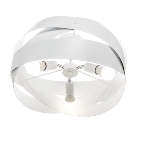1115 LAMPA SUFITOWA TORNADO 50 CM BIAŁA/WHITE