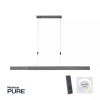 2525-15 PURE-MOTO LAMPA WISZĄCA SZARY