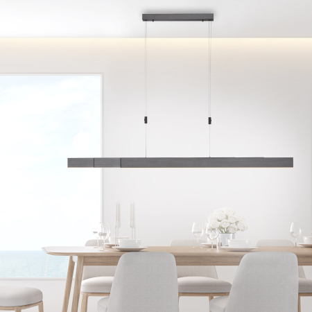 2525-15 PURE-MOTO LAMPA WISZĄCA SZARY