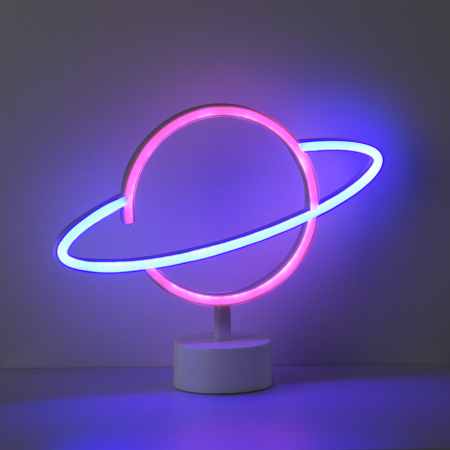 85029-70 NEON-SATURN LAMPA STOŁOWA MULTIKOLOR