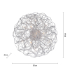 6190-21 CEILING LIGHT SAREA
