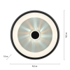 14384-18 VERTIGO LAMPA SUFITOWA CZARNY