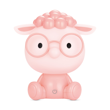KDR-612-PK LAMPA STOŁOWA OWCA RÓŻOWA/PINK