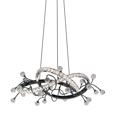 MD3481-1S-3BCT MAIA LAMPA WISZĄCA CZARNA/BLACK