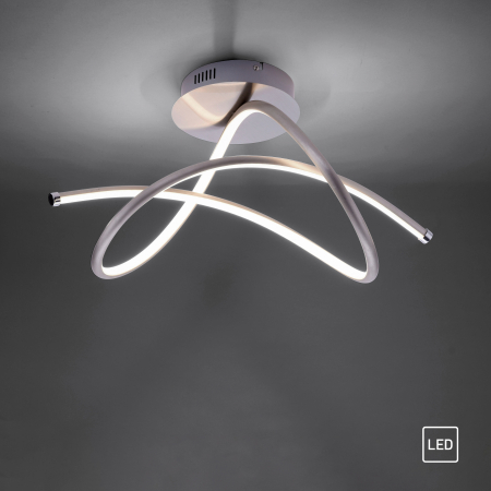 15441-55 VIOLETTA LAMPA SUFITOWA STALOWY
