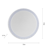 14370-00 FRIDA LAMPA SUFITOWA TRANSPARENTNY