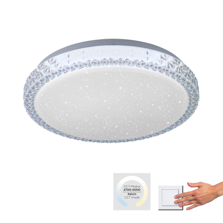 14370-00 FRIDA LAMPA SUFITOWA TRANSPARENTNY