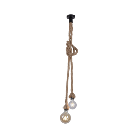 15482-18 ROPE LAMPA WISZĄCA BRĄZOWY