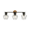 15673-78 JARO LAMPA SUFITOWA CZARNY/DREWNO