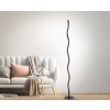15168-18 WAVE LAMPA PODŁOGOWA CZARNY