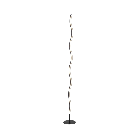 15168-18 WAVE LAMPA PODŁOGOWA CZARNY
