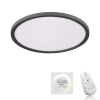 15571-18 FLAT LAMPA SUFITOWA CZARNY