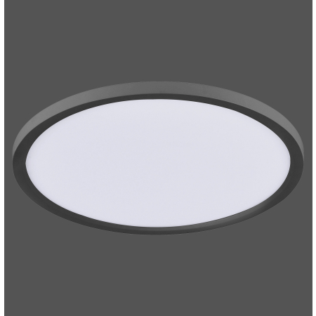 15571-18 FLAT LAMPA SUFITOWA CZARNY