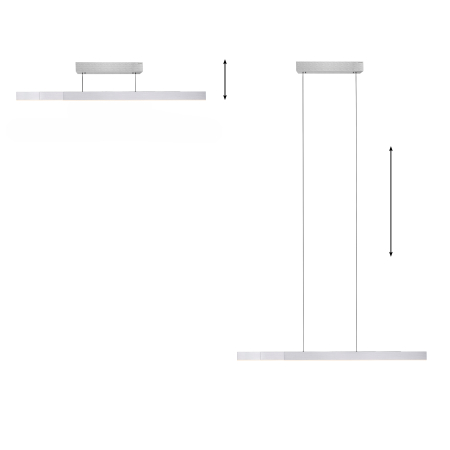 2545-95 PURE-MOTO-RISE LAMPA WISZĄCA ALUMINIUM
