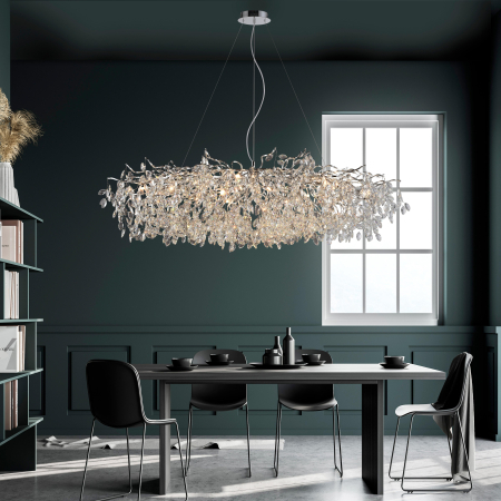 2037-17 RICICLE LAMPA WISZĄCA CHROM