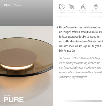 4594-97 PURE MOON LAMPA STOŁOWA