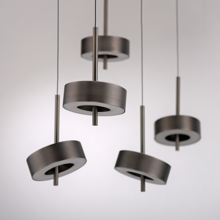 2249-34 Q-ROTATE LAMPA WISZĄCA CIEMNOMETALOWO-BRĄZOWY