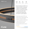 2551-18 PURE E-LOOP LAMPA WISZĄCA CZARNY