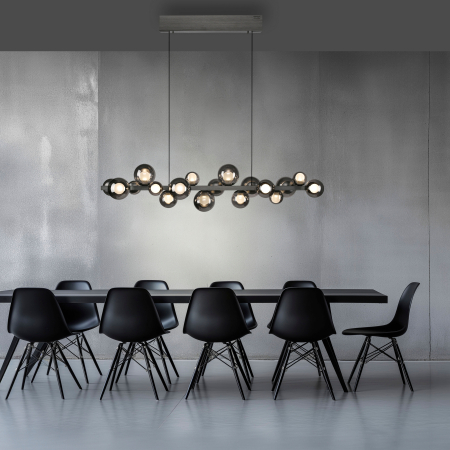 2557-15 PURE E-POPUP LAMPA WISZĄCA SZARY