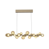 2557-97 PURE E-POPOUP LAMPA WISZĄCA BRĄZOWY