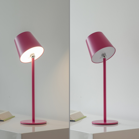 19251-87 BOTERIA LAMPA STOŁOWA RÓŻOWY