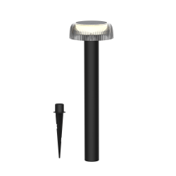 PT33111 BLUET LAMPA OGRODOWA ZEWNĘTRZNA SOLARNA CZARNA/BLACK
