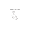 OB-2211BD-1-GLD REN KINKIET ZŁOTY/GOLD