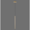 2111-60 FLUTE LAMPA WISZĄCA MATOWY MOSIĄDZ