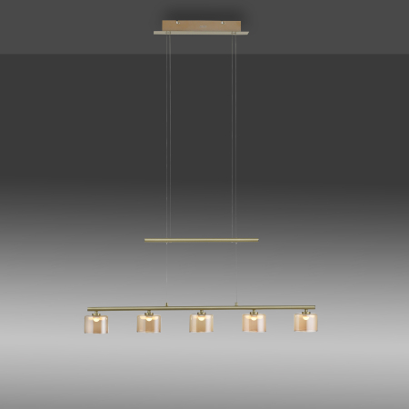 2209-60 HYDRA LAMPA WISZĄCA MATOWY MOSIĄDZ