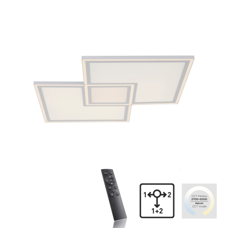 14855-16 EDGING LAMPA SUFITOWA BIAŁY