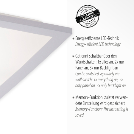 12200-16 FLAT LAMPA SUFITOWA BIAŁY